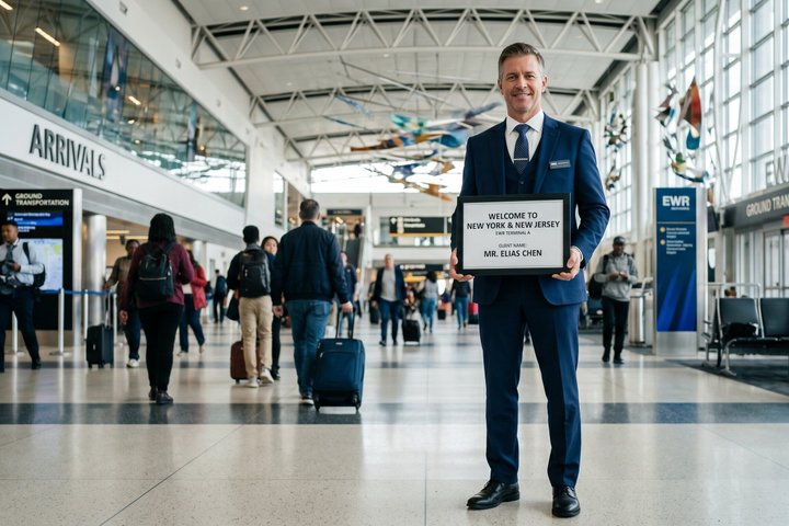 New York: EWR Airport Private Transfer to/from Manhattan|Brooklyn
