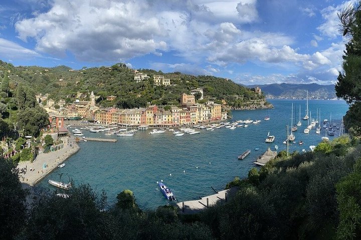 Portofino Boat and Walking Tour with Pesto Cooking & Lunch