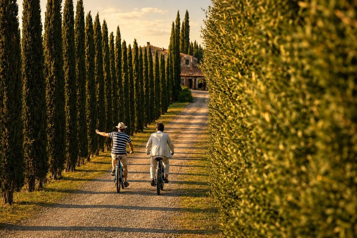 Val d'Orcia: eBike Tour Virtual-guided
