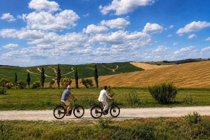 Val d'Orcia: eBike Tour Virtual-guided