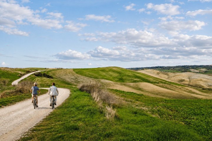 Val d'Orcia: eBike Tour Virtual-guided