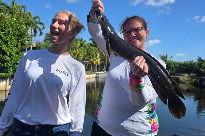 Private Exotic Freshwater Fishing Charter in South Florida