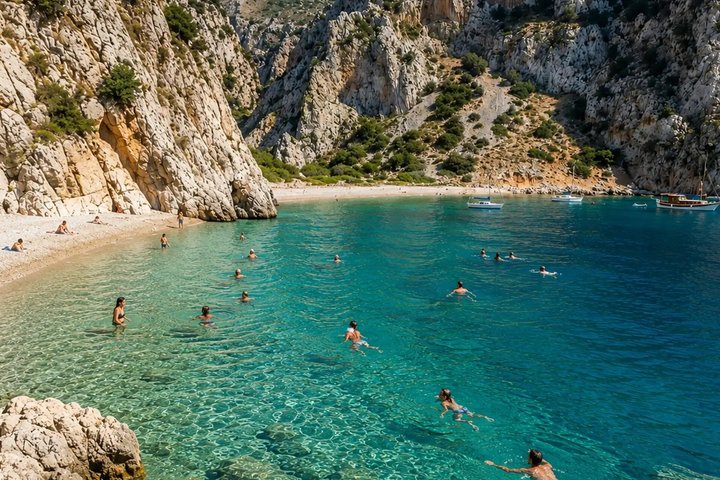 Full-Day Symi & St George's Bay Cruise – Lunch & Transfer Options