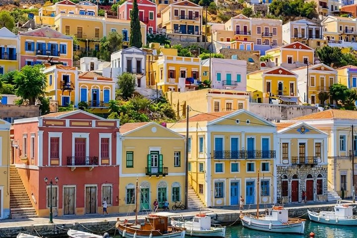 Full-Day Symi & St George's Bay Cruise – Lunch & Transfer Options