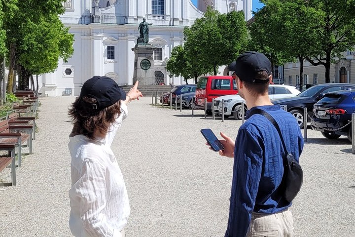 Digital city rally and scavenger hunt through Passau