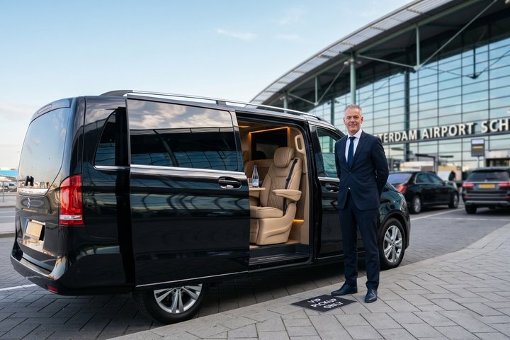 Amsterdam: AMS Airport Private Transfer ⇄ Amsterdam/Rotterdam