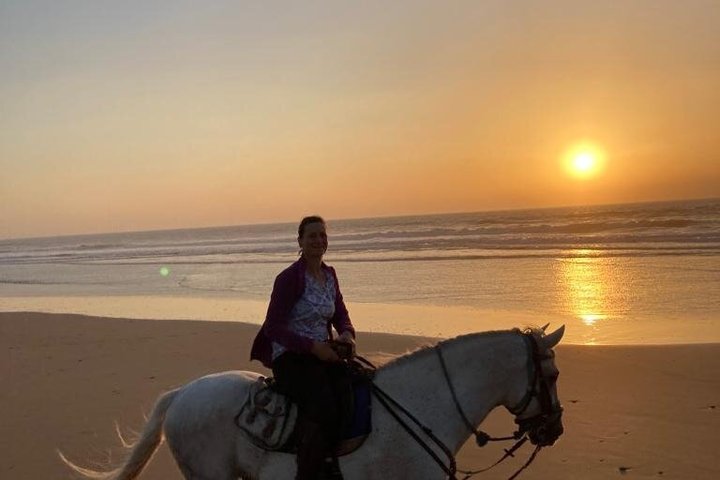 2-Hour Beach & Dunes Horse Ride in Essaouira (Day or Sunset)