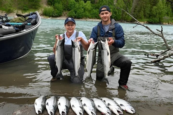 Full Day Guided Fishing Trip on Kenai River