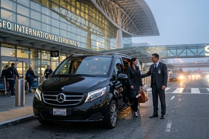 San Francisco: SFO Airport Private Transfer to/from City Center