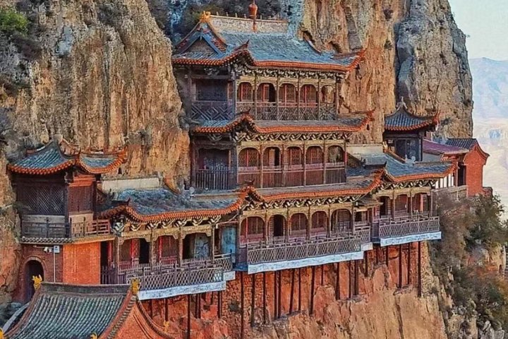 Hanging Temple Entry and Climbing Ticket