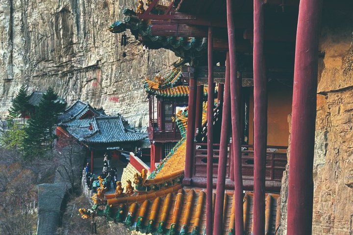 Hanging Temple Entry and Climbing Ticket