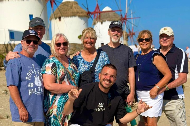 Mykonos Small Group Tour for Cruise Passengers — Port Pickup