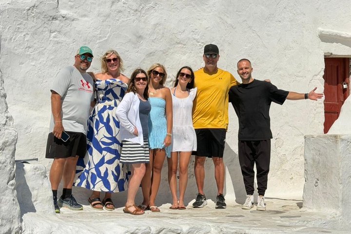 Mykonos Small Group Tour for Cruise Passengers — Port Pickup