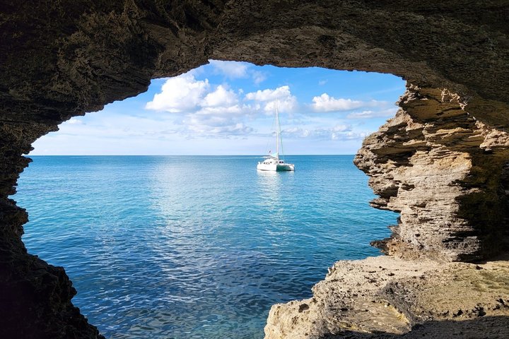 Private Catamaran charter Swim sail snorkel cliff jumping SUP