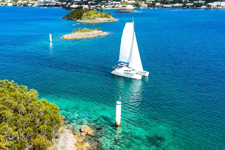 Private Catamaran charter Swim sail snorkel cliff jumping SUP