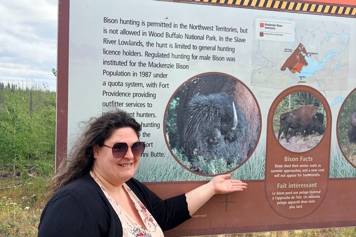 Bison and North Arm Scenic Highway Bus Tour