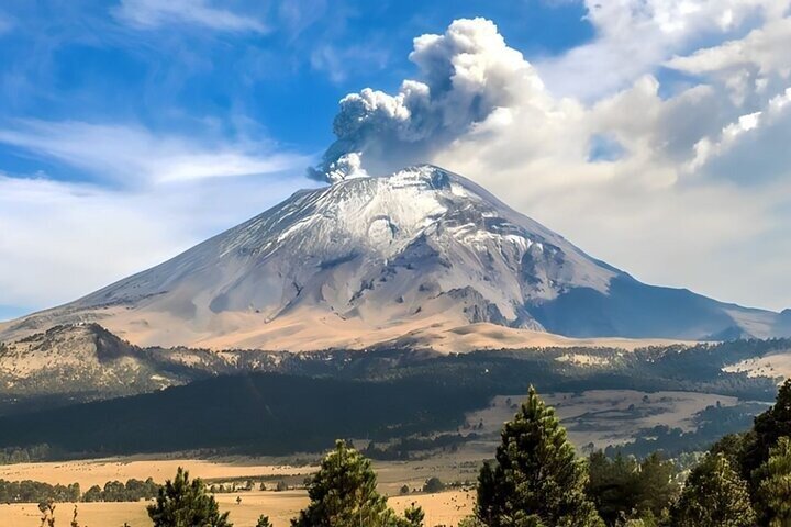 Atlixco Volcano Views Popocatépetl Tour Forest Route