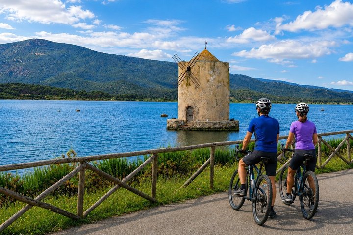 Argentario Orbetello and Porto Ercole Ebike tour Virtual guided