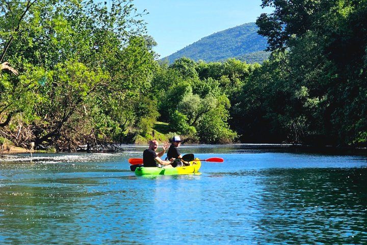 Kayaking on Zeta river near Podgorica - Self Guided Tour.
