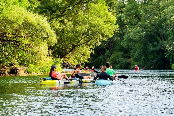Kayaking on Zeta river near Podgorica - Self Guided Tour.