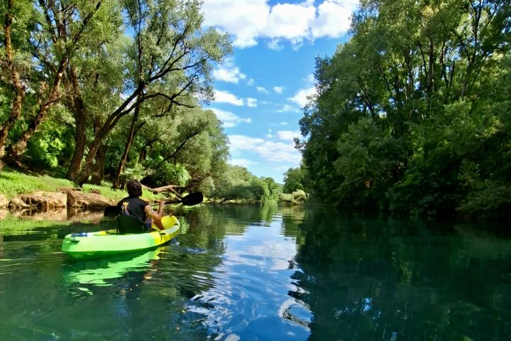 Kayaking on Zeta river near Podgorica - Self Guided Tour.
