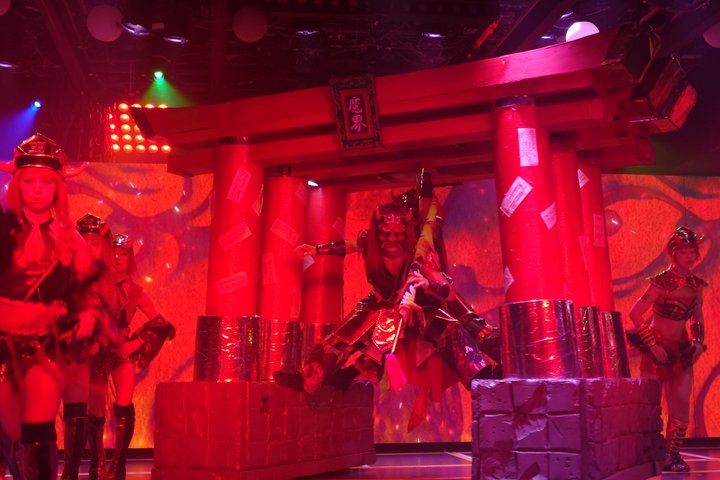 Samurai Show Ticket with 2 Drinks+Matcha set : SHINJUKU *Ages 18+