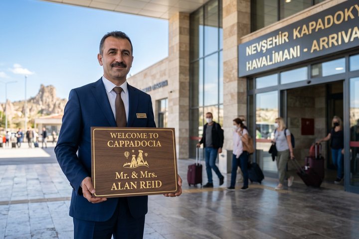 Nevsehir: NAV/ASR Airport Private Transfer to/from Göreme Center