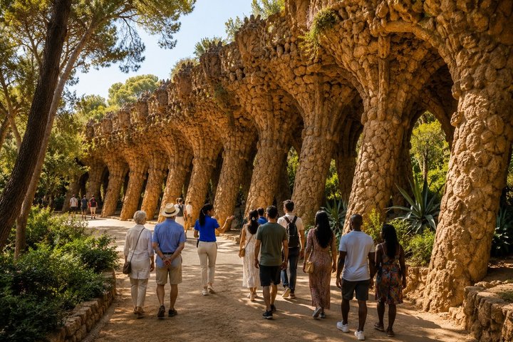 Park Guell Skip-the-Line Guided Tour in Barcelona