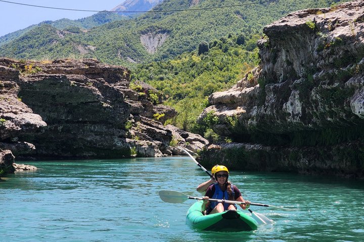 Kayaking Albania - Vjosa River Tour in Përmet