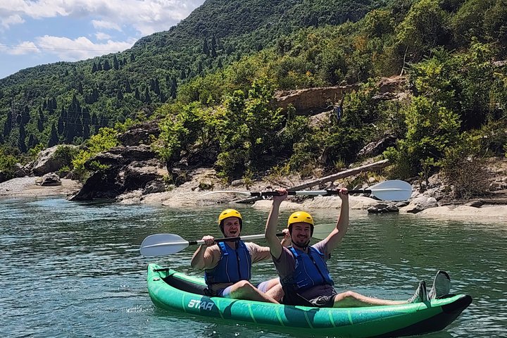 Kayaking Albania - Vjosa River Tour in Përmet
