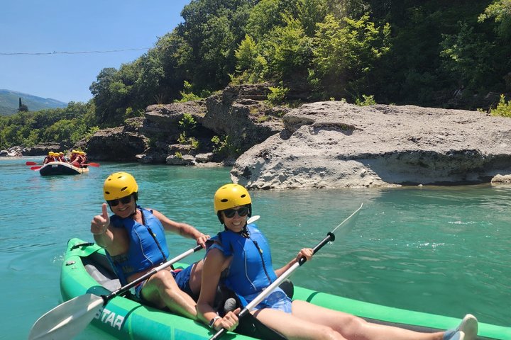 Kayaking Albania - Vjosa River Tour in Përmet