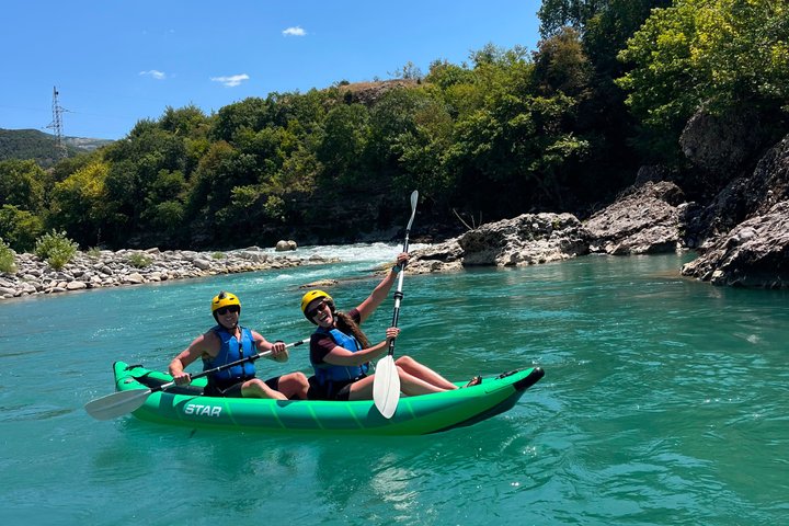 Kayaking Albania - Vjosa River Tour in Përmet