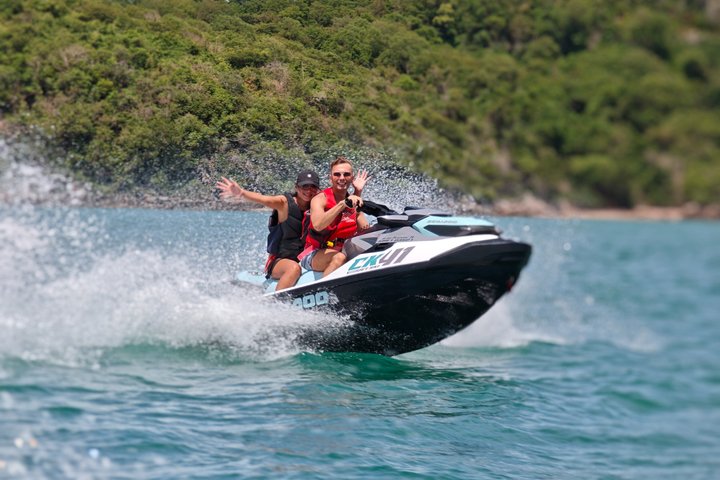 Pattaya Jet Ski Island Hopping Half Day Tour with Snorkeling