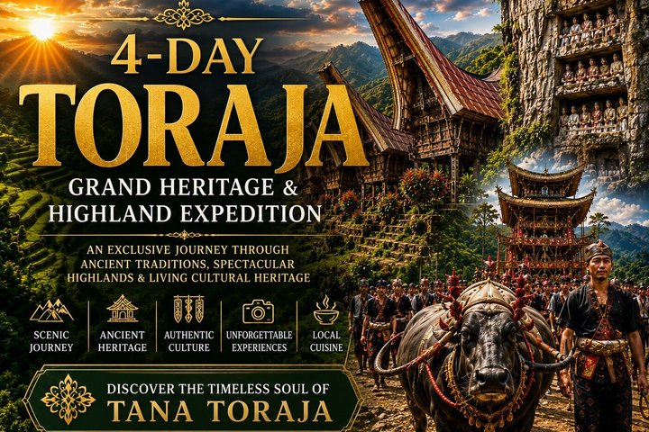 Explore Toraja Culture Heritage in 3 Days from Makassar