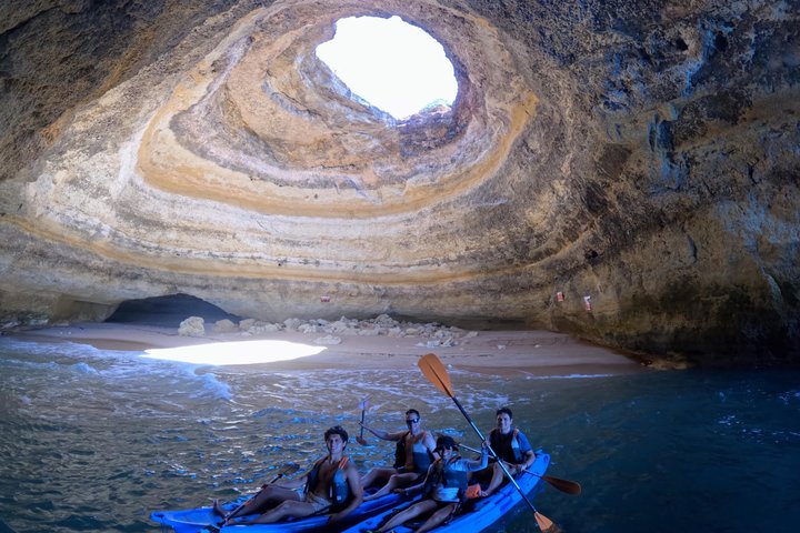 Benagil, Marinha & Albandeira Kayak - Max 6 pax and 4K Photos