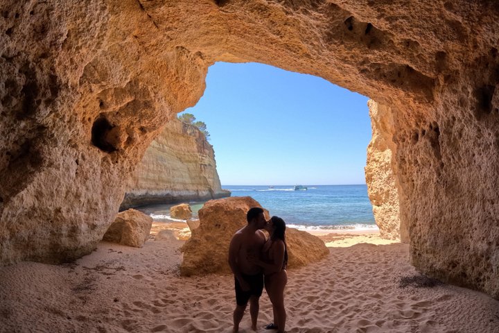 Benagil, Marinha & Albandeira Kayak - Max 6 pax and 4K Photos