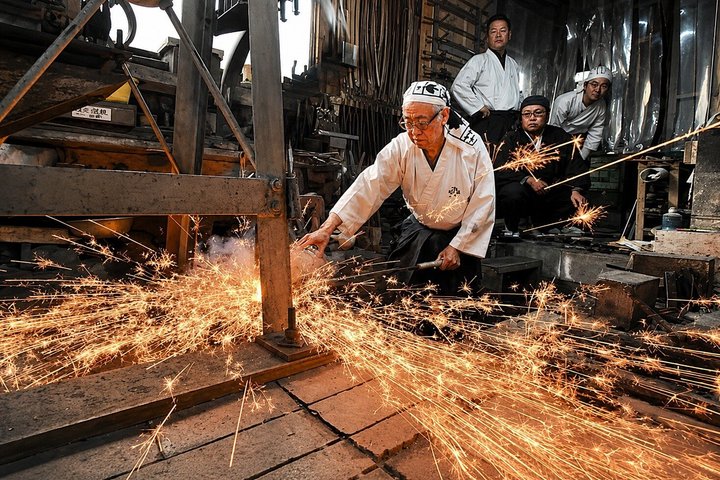 Kumamoto Japanese Sword Forging Experience with Master Swordsmith
