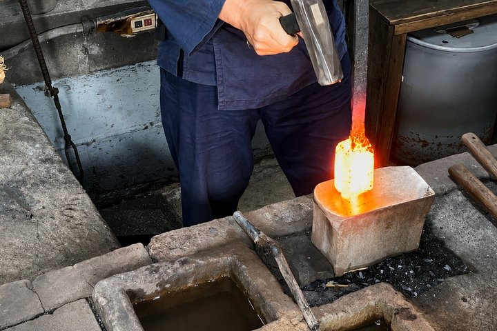 Kumamoto Japanese Sword Forging Experience with Master Swordsmith