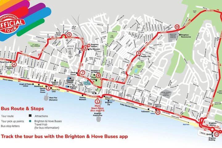 City Sightseeing Brighton Hop-On Hop-Off Bus Tour