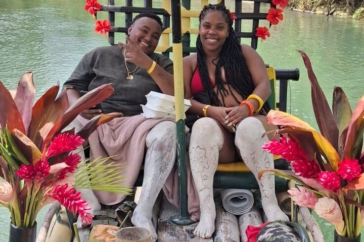 Jamaica Bamboo Rafting Experience with Lime Stone Massage