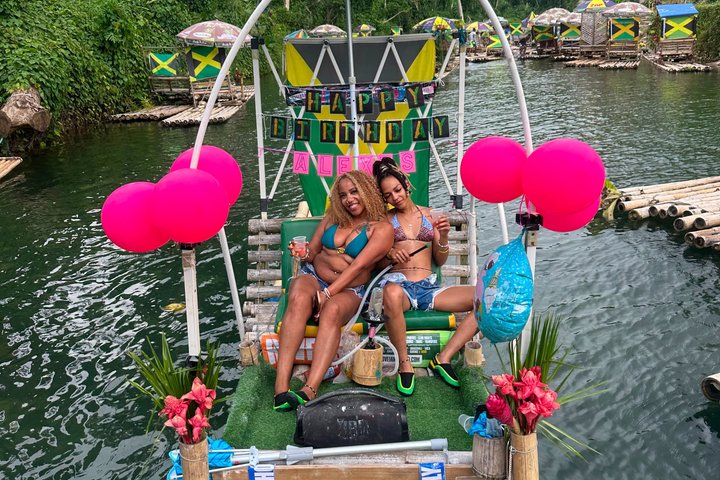 Jamaica Bamboo Rafting Experience with Lime Stone Massage