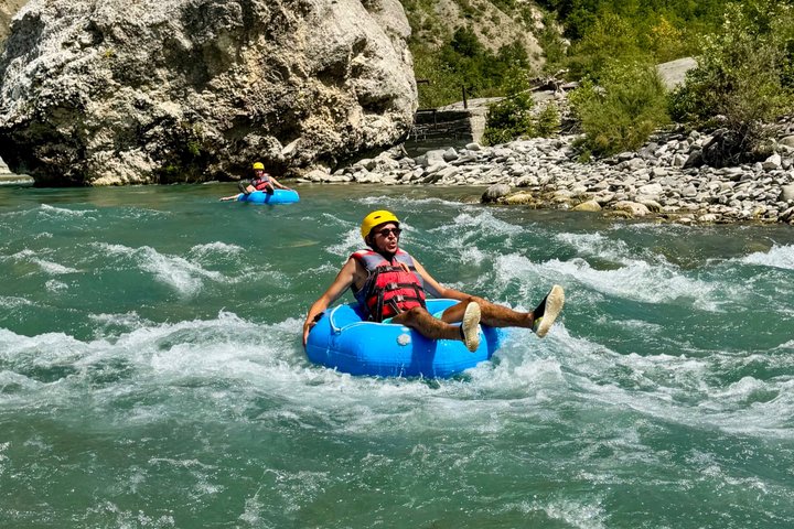 River Tubing Experience at Vjosa National Park in Permet, Albania