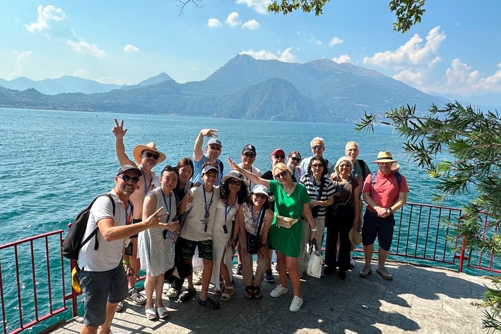 Como, Bellagio & Varenna: Small Group from Milan with Boat Cruise
