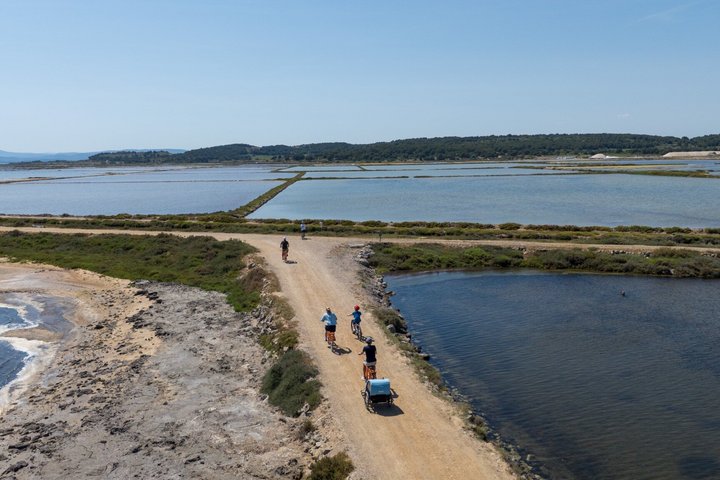 Gruissan by bike explore beaches salt ponds and vineyards freedom