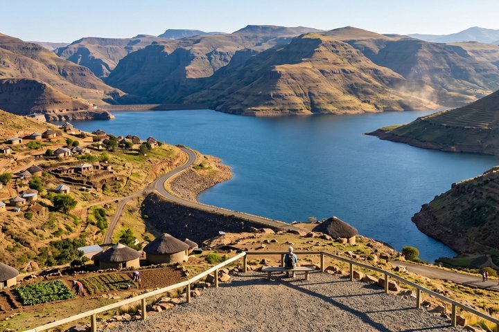 Private Walking Tour to Katse Dam