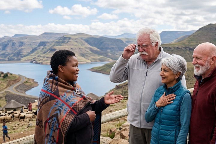 Private Walking Tour to Katse Dam