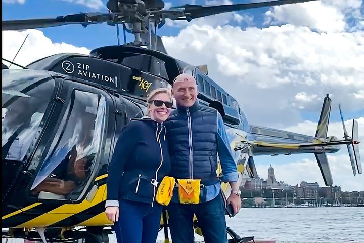20-25 Min NYC Skyline at Night Helicopter Tour from NJ