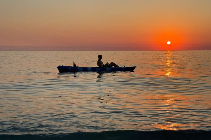 Himarë Sunset Kayak and SUP Tour to Filikuri Beach