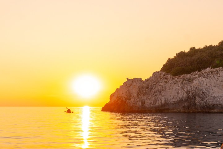 Himarë Sunset Kayak and SUP Tour to Filikuri Beach