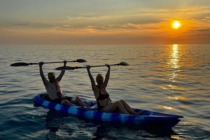 Himarë Sunset Kayak and SUP Tour to Filikuri Beach